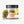 Load image into Gallery viewer, Jar of Haze Exotics Gold Reserve THCA flower with a cannabis bud on a white background