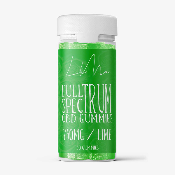 FULL SPECTRUM GUMMIES / LIMA / LIME 30ct - 750mg