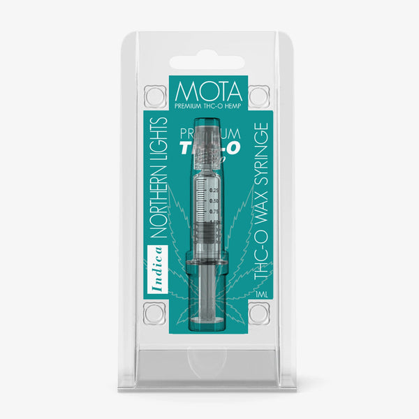 mota thc-o wax syringe northern lights