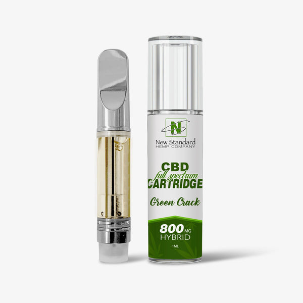 cbd vape cartridge green crack new standard hemp