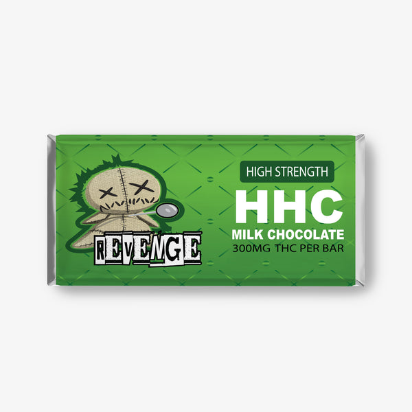 revenge hhc milk chocolate bar 300 milligrams