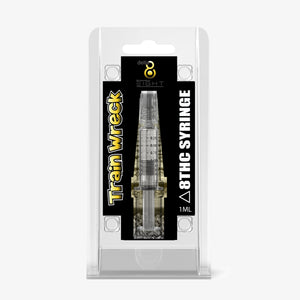 straight 8 delta 8 thc wax syringe train wreck