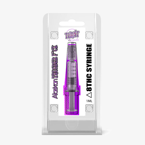 turnt delta 8 thc wax syringe alaskan thunder fuck